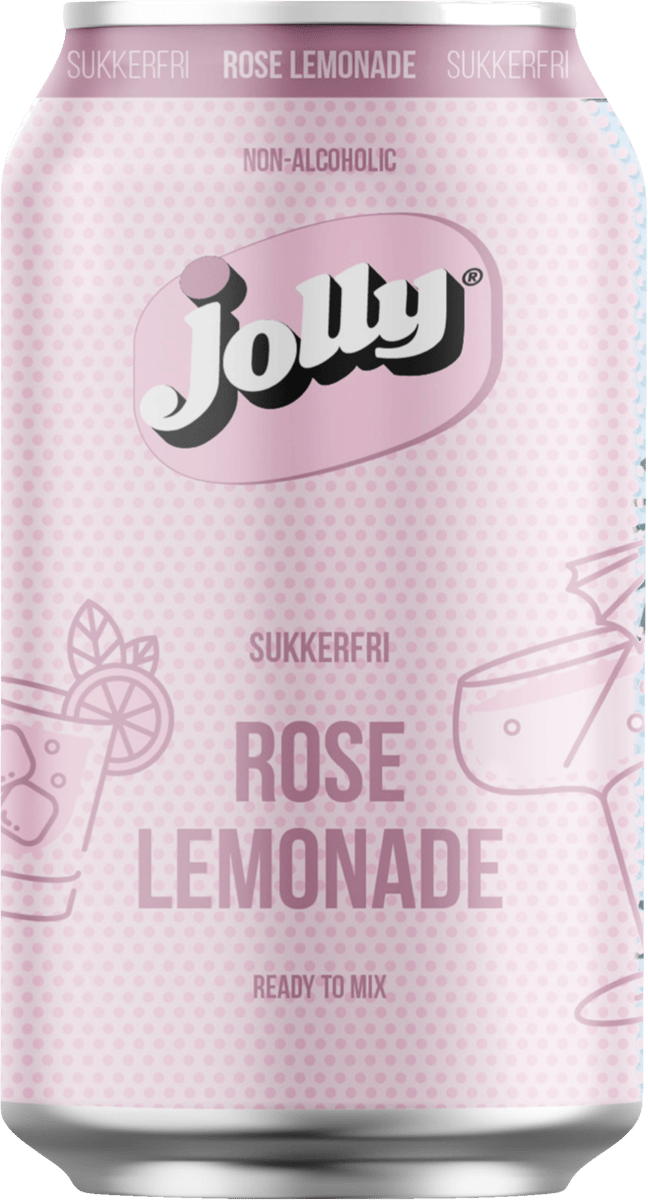 Jolly Sukkerfri Rose Lemonade