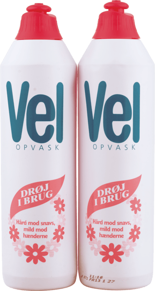 1 pk. Vel Opvask 2x500 ml