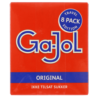 Modelbillede af Ga-Jol Rød Original sukkerfri 8x23g