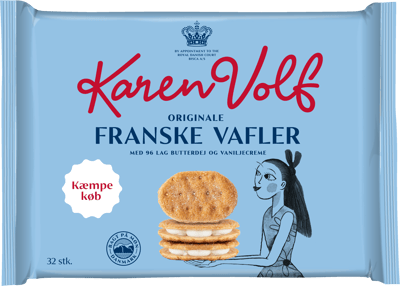 Modelbillede af Karen Volf Franske Vafler 427g
