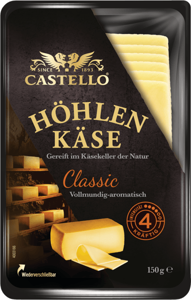 Modelbillede af Castello Höhlen Käse 150 g 
    