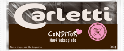 Modelbillede af Carletti Conditorplade 200g