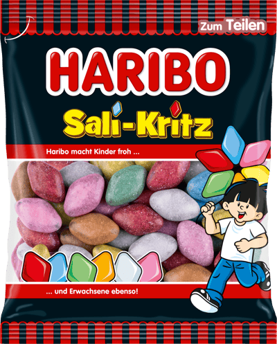 Modelbillede af Haribo Sali-Kritz 160g DE