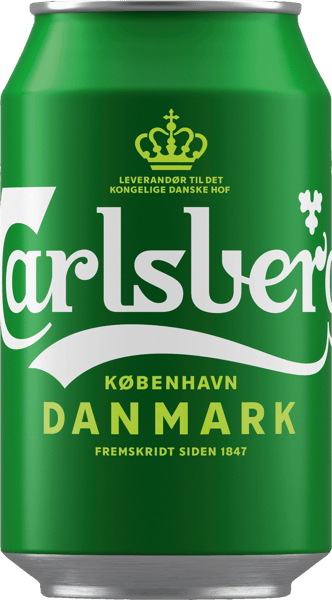 Modelbillede af Carlsberg Pilsner - 4,6% øl, 24x33cl dåse
