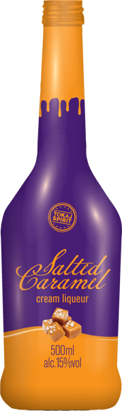 Modelbillede af Cream Liqueur Salted Caramel 15% 0,5l