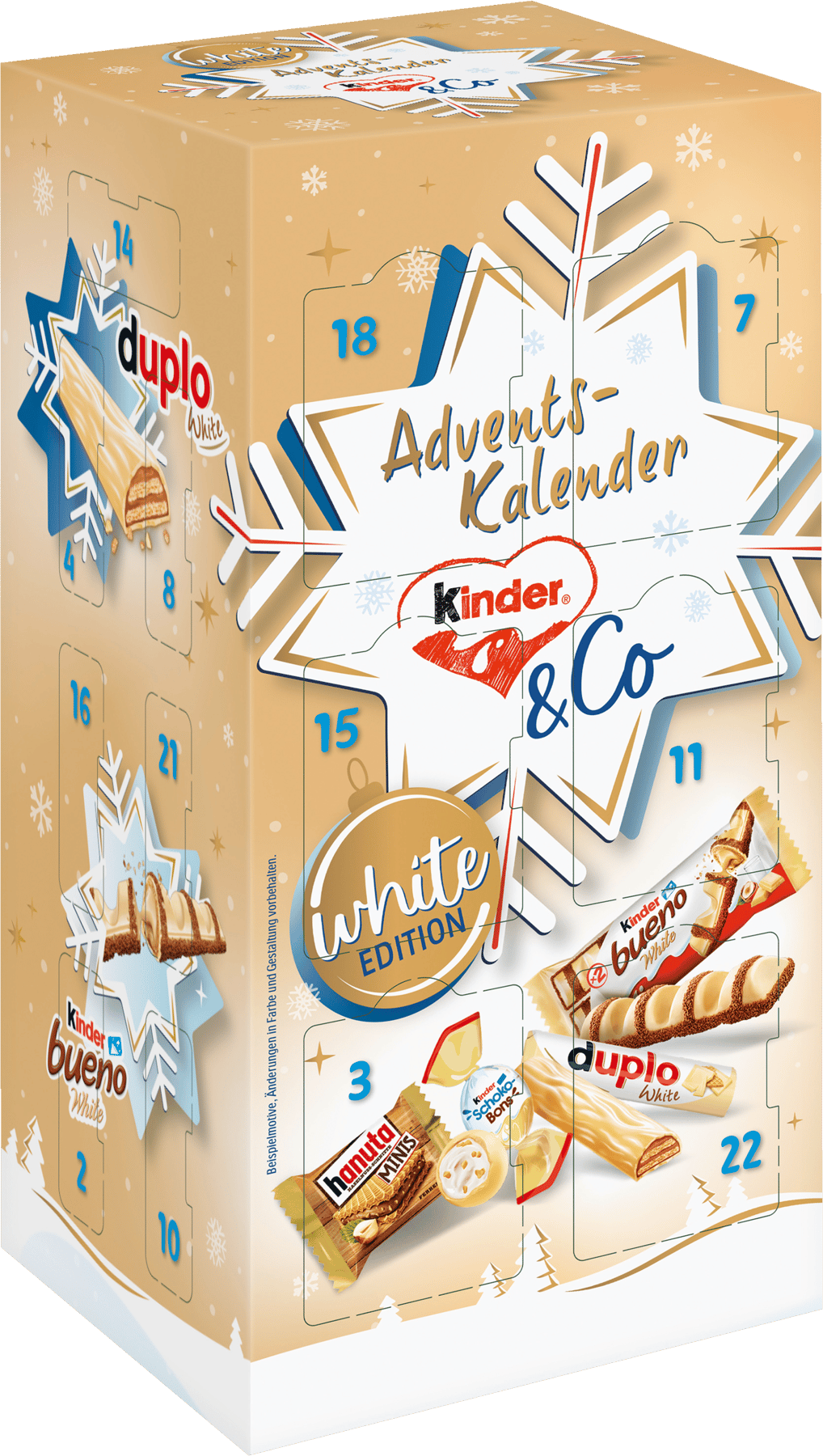 Kinder White Kalender Ferrero 263g