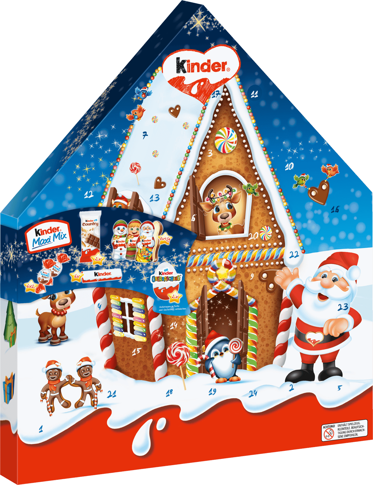 Ferrero Kinder Maxi Mix Kalender 351 g