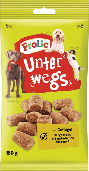 Modelbillede af Frolic Godbidder m. Fjerkræ 180g