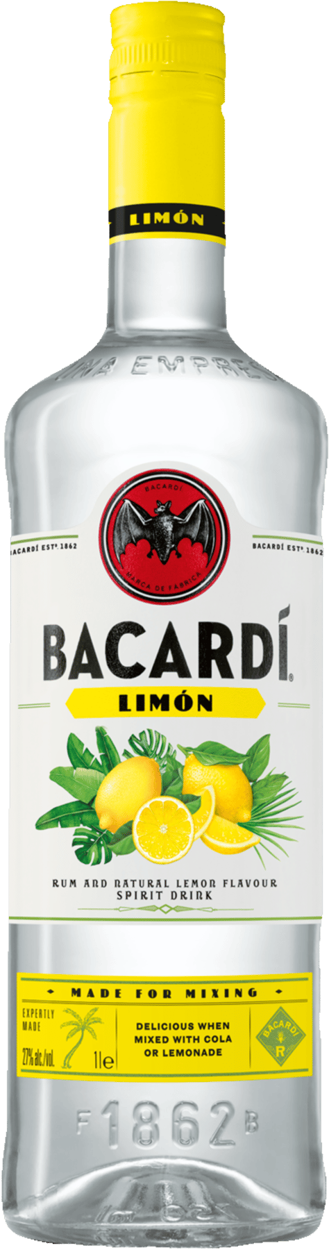 Bacardi Lemon 27% 1,0l