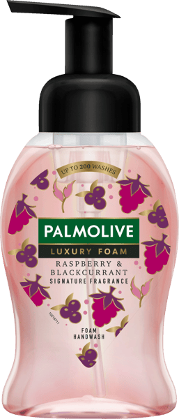 Modellbild av Palmolive handtvål Mousse Hallon