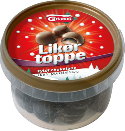 1 stk. Carletti Likørtoppe 144g