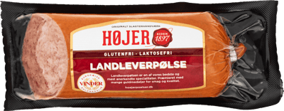 Modelbillede af Højer Grovhakket Landleverpølse 225 g