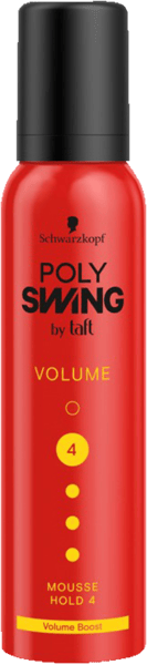 Modellbild av Poly Swing Taft Volume Mousse 150 ml