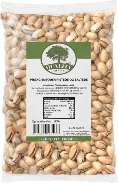 Modelbillede af Pistacienødder Ristede & Saltede 700 g