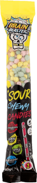 Modelbillede af Sour Chewy Candies 60g