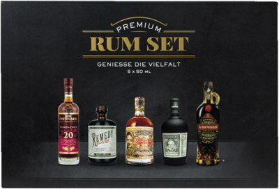 Modelbillede af Rum Tasting Set Premium 38,8% - 5 x 50ml