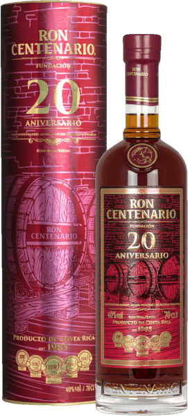 Modelbillede af Centenario Rum 20 Fundación 40% 0,7l
