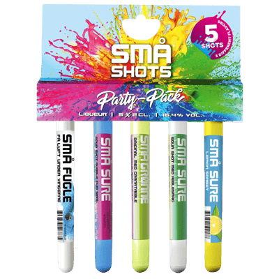 Modelbillede af Små Party Mix Rør 16,4%  5x2cl