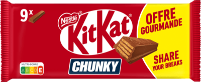 Modelbillede af KitKat Chunky 9-Pak Nestle 360g