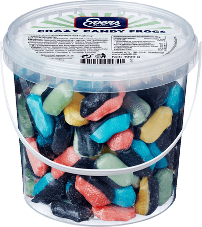 Modelbillede af Crazy Candy Frogs Evers 1000g