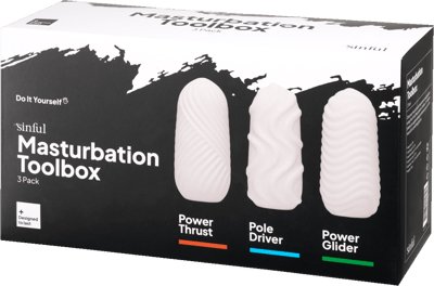 Modelbillede af Sinful Masturbation Toolbox 3-Pak