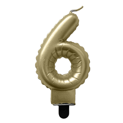 Modelbillede af Kagelys Nr. 6, Guld