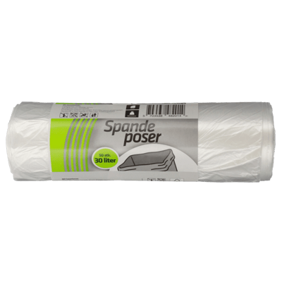 1 stk. Spandepose, Klar 30L