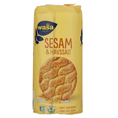 Modelbillede af Wasa Runda Sesam & Havsalt 290g