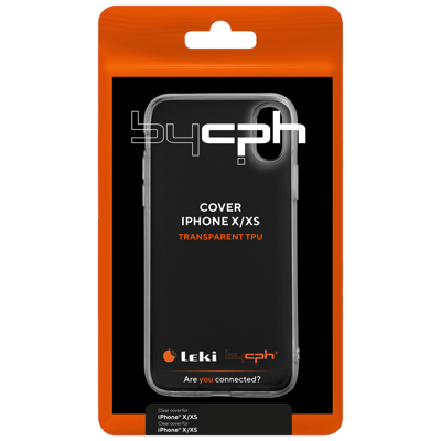 Modelbillede af Leki bycph Clear Cover - iPhone X/XS