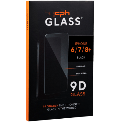 Modelbillede af Leki bycph Pro Glass - iPhone 6/7/8 PLUS BLACK