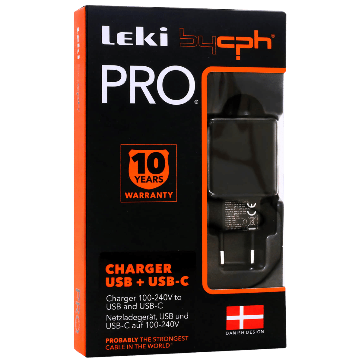 Leki bycph Pro USB & USB-C Power Adapter