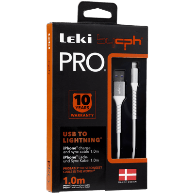 Modelbillede af Leki bycph Pro Cable - USB to Lightning 1.0 m