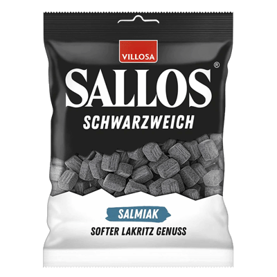 Modelbillede af Sallos Schwarzweich Salmiak 200g