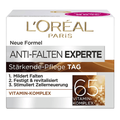Modelbillede af Loreal Dermo Anti-Rynke Expert 65+ Dagscreme 50ml