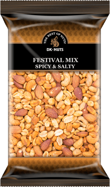 Modellbild av Festival Mix Spicy & Saltede 800 g