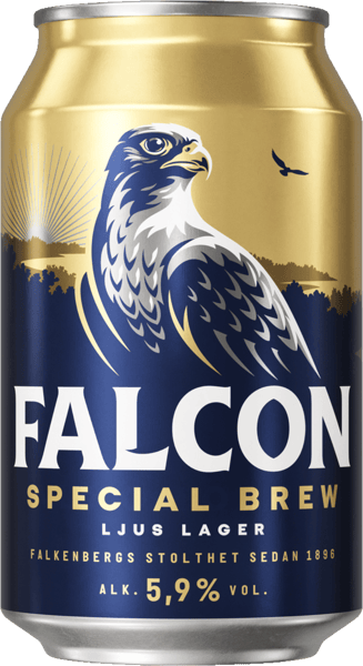 Modellbild av Falcon Special Brew 5,9% 24 x 33 cl.
