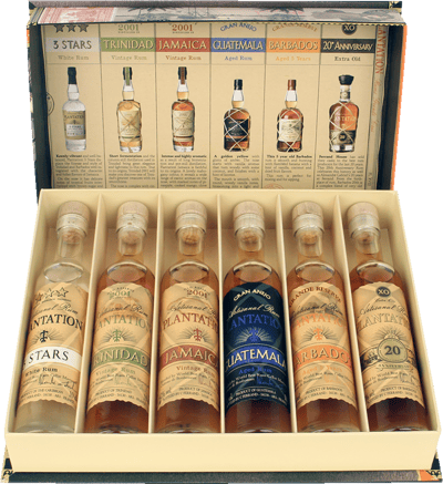 Modelbillede af Rum Plantation "Cigar Box" 6x0,1 l.