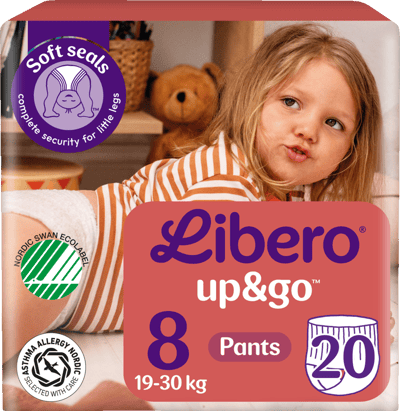 Modelbillede af Libero Up&Go 8 19-30kg, 20 stk.