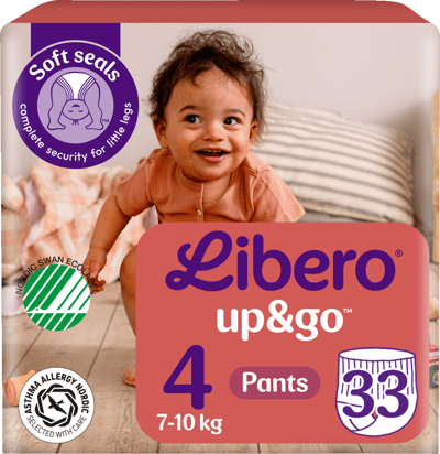 Modelbillede af Libero Up&Go 4 7-10kg, 33 stk.