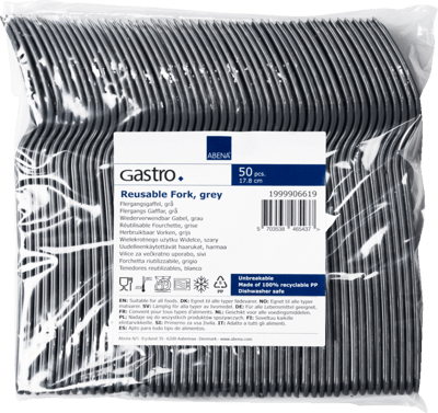 Modelbillede af Flergangsgaffel, grå, 50 Stk.