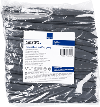 Modelbillede af Flergangskniv, grå, 50 stk.