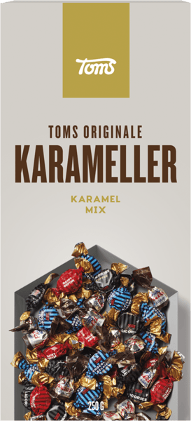 Modelbillede af Org. Karameller Toms 250g