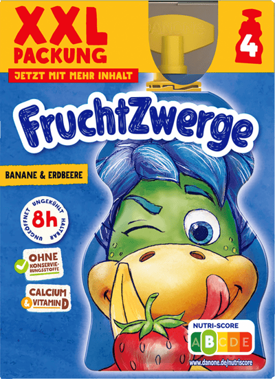 Modelbillede af Danone 4x70g Yoghurt m. Jordbær