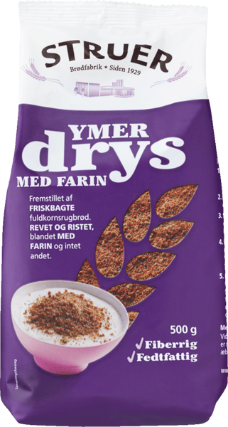 Modelbillede af Ymerdrys m. Farin Struer 500 g