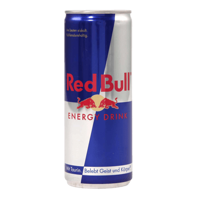 4 ds. Red Bull 0,25 l. + Pant