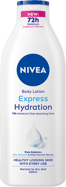 Modelbillede af Nivea Body Lotion 400 ml.