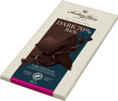 Modelbillede af Dark 70% Anthon Berg 80g