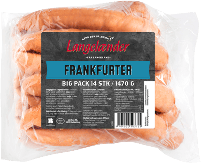 Modellbild av Frankfurter Langelænder 1470 g