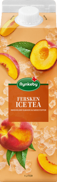 Modelbillede af Rynkeby Ice Tea Fersken 1L