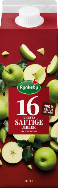 Modelbillede af Rynkeby 16 Juice Saftige Æbler 1L